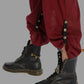 Suspender Pants | Maroon